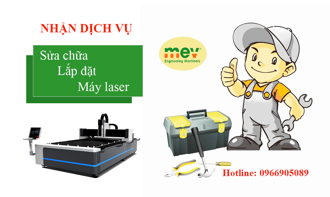 sửa chữa máy cắt laser | Dịch vụ nhận sửa chữa máy cắt laser fiber trên toàn quốc