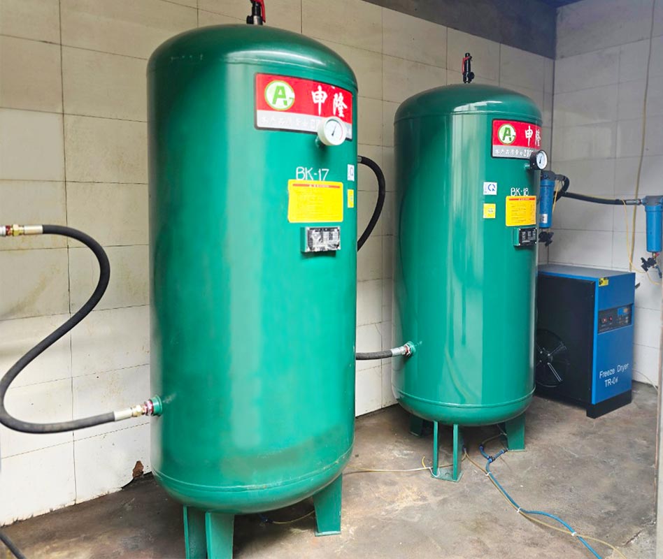 Giàn máy nén khí cao áp 37kw tại Bắc Ninh