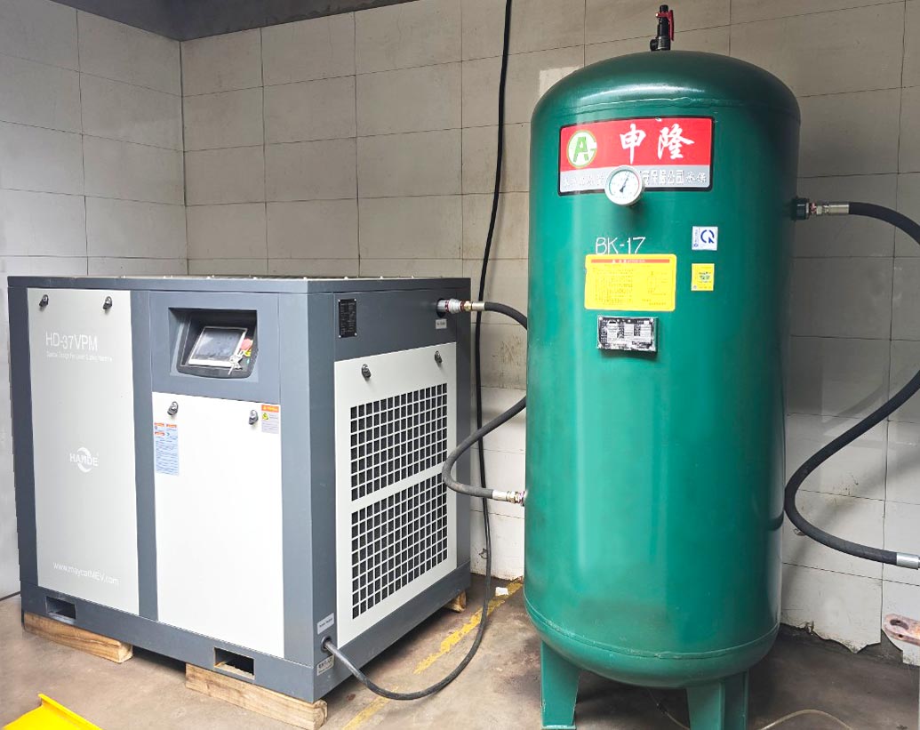 Giàn máy nén khí cao áp 37kw tại Bắc Ninh