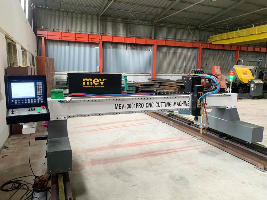 Lắp đặt máy cắt cnc gas 3001pro cho công ty CGA