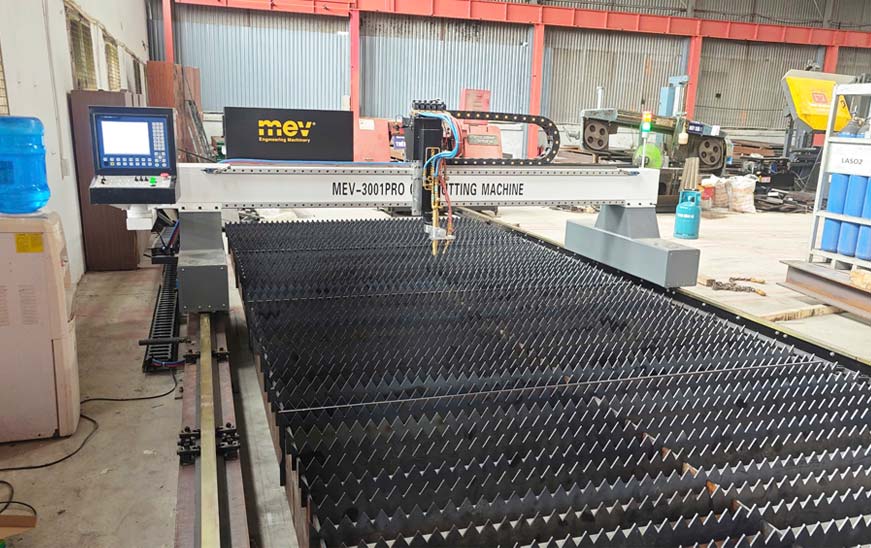 Lắp đặt máy cắt cnc gas 3001pro cho công ty CGA