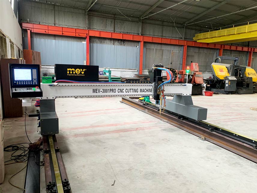 Lắp đặt máy cắt cnc gas 3001pro cho công ty CGA