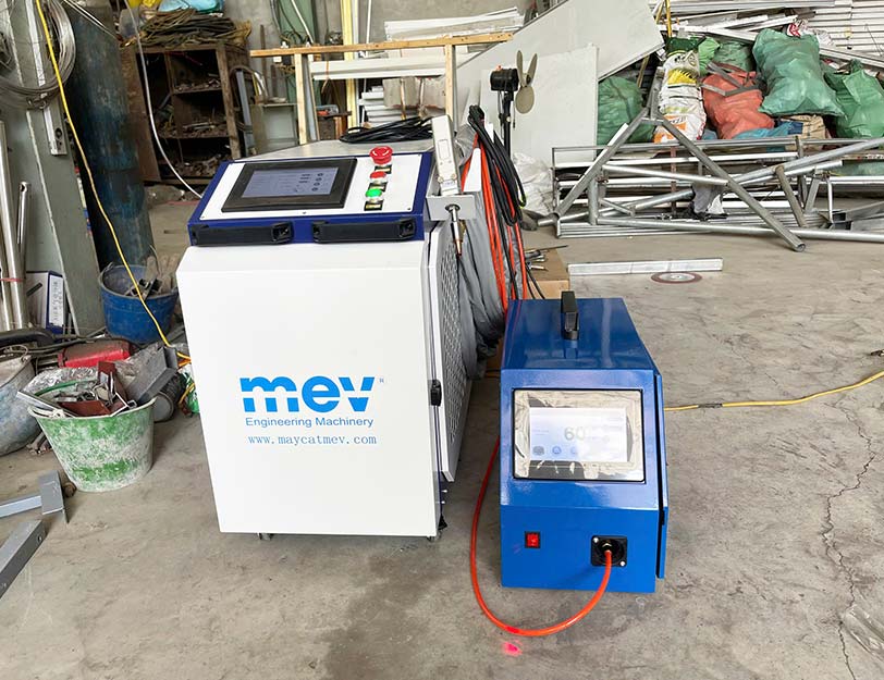 MEV bàn giao máy hàn laser 1.5kw tại Bắc Giang