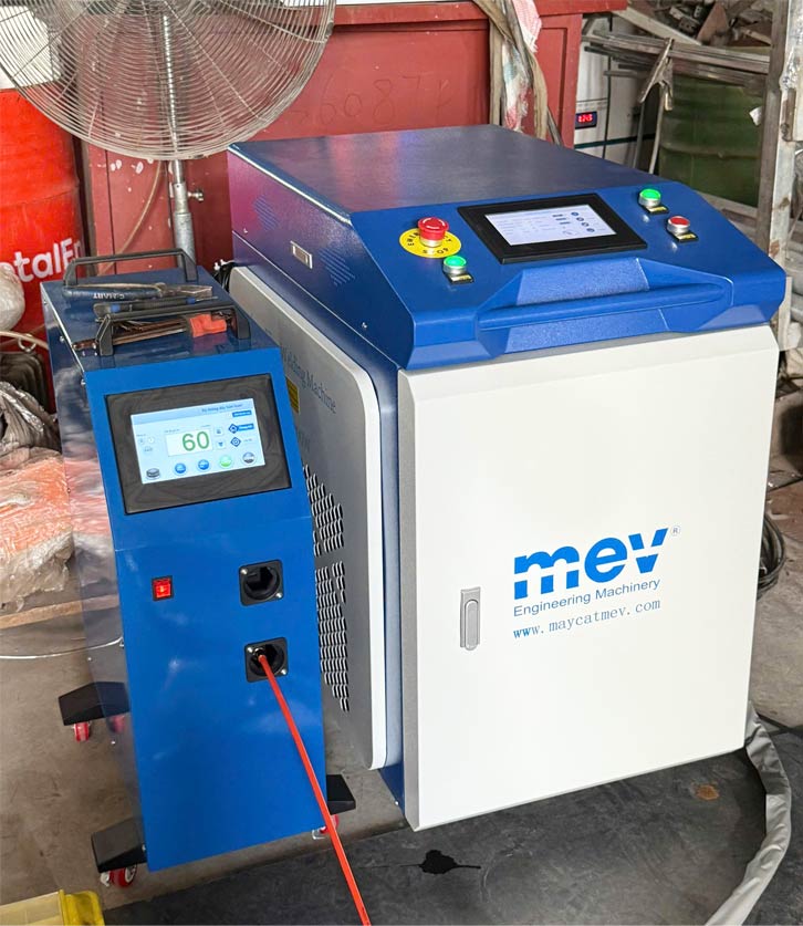 MEV bàn giao máy hàn laser fiber 3000W tại Bắc Giang