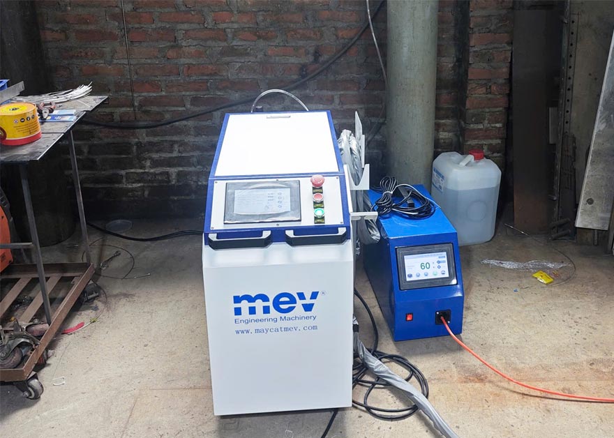 Bàn giao máy hàn laser fiber 1500W tại Hà Nội