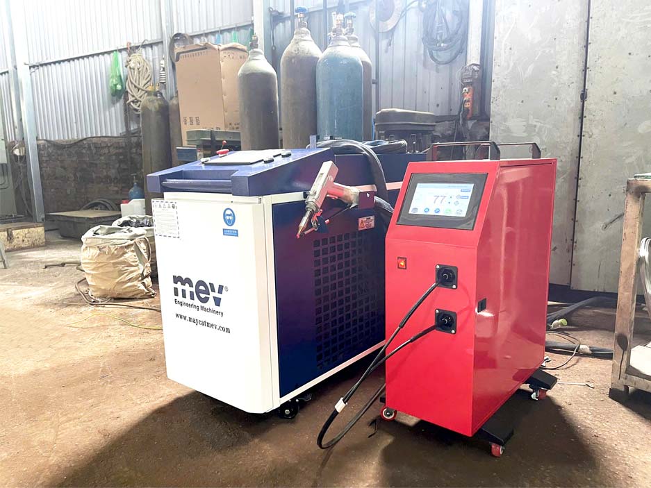 MEV bàn giao máy hàn laser 2000W tại Hà Nội