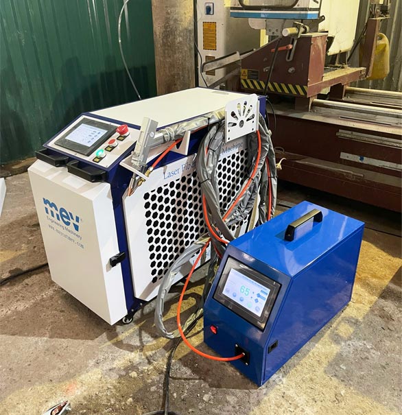 MEV bàn giao máy hàn laser 1500W chính hãng tại Lào Cai