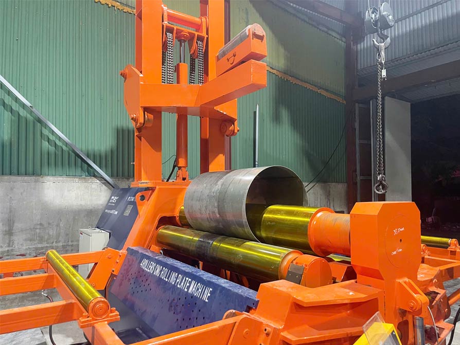 So sánh máy lốc tôn 3 trục và máy lốc tôn 4 trục có bẻ mép