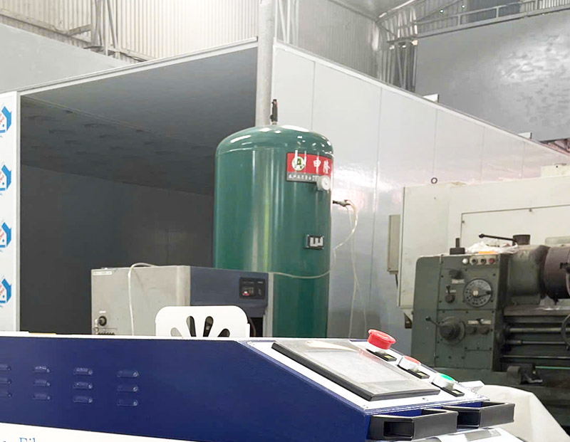 bình tích máy nén khí | Bàn giao máy nén khí cho xưởng cơ khí tại Vĩnh Phúc