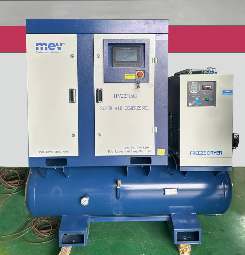 Bàn giao máy nén khí cho xưởng cơ khí tại Vĩnh Phúc