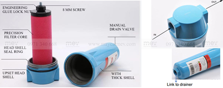 Máy tạo khí nitơ FCP20 | hệ thống cấp lọc khí nén