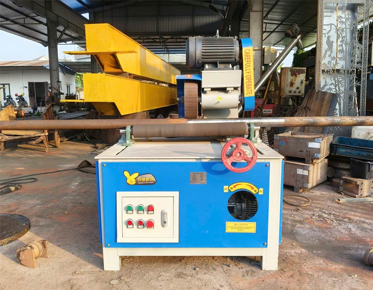 MEV Bàn Giao Máy Đánh Bóng Ống Tròn Tại Vĩnh Phúc