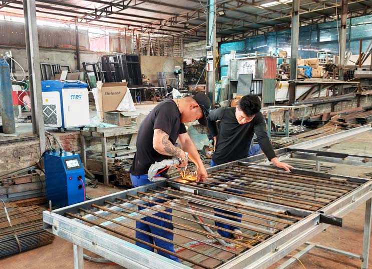 Bàn giao máy hàn 3000W MEV tại Điện Biên