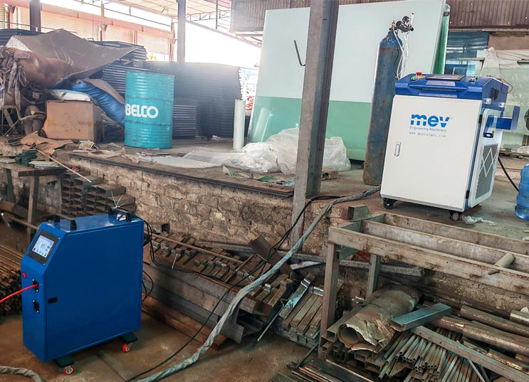 Bàn giao máy hàn 3000W MEV tại Điện Biên
