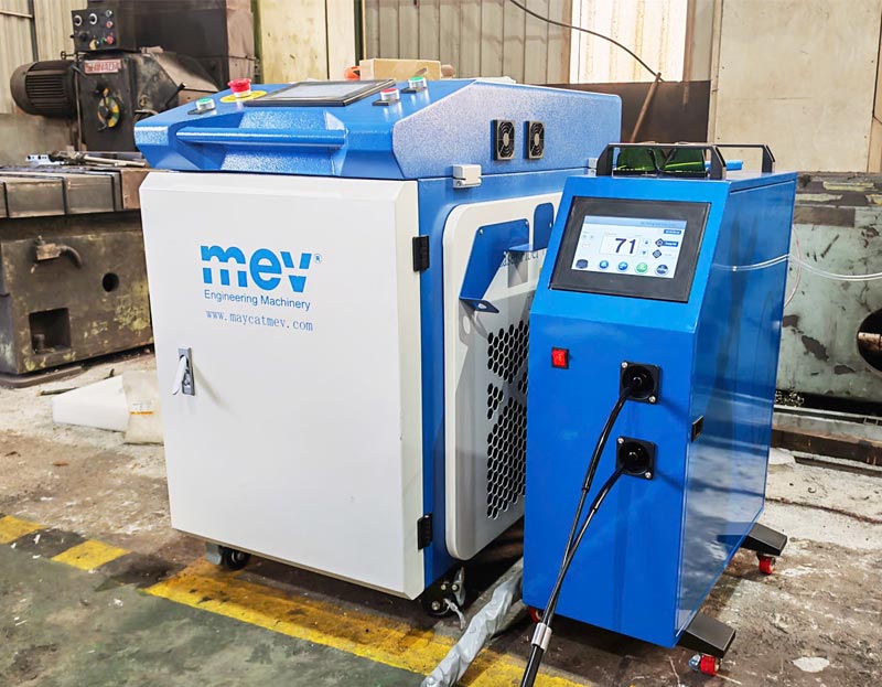 MEV bàn giao máy hàn laser 3000W tại Ba Vì