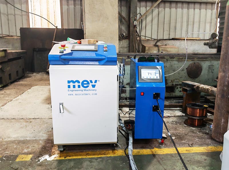 MEV bàn giao máy hàn laser 3000W tại Ba Vì