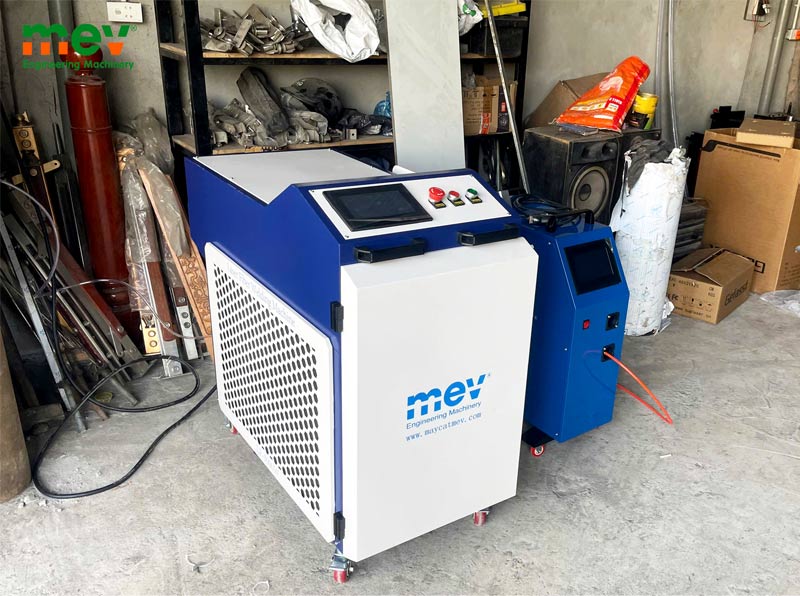 MEV bàn giao máy hàn laser 3kw tại Tp Hưng Yên