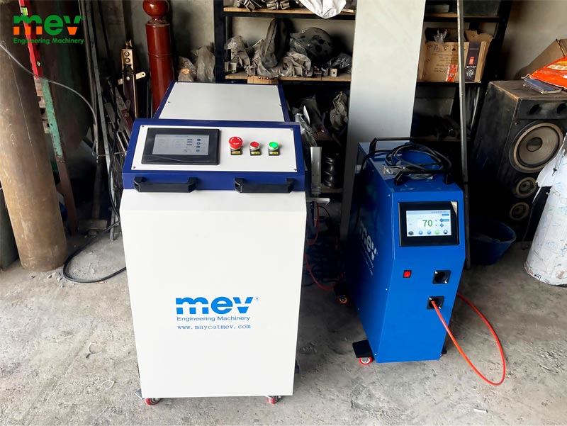 MEV bàn giao máy hàn laser 3kw tại Tp Hưng Yên
