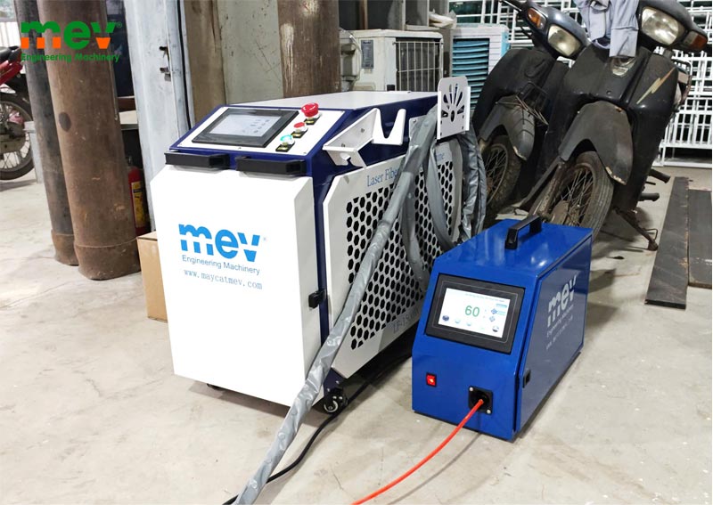MEV bàn giao máy hàn laser 1500W tại Hà Nội