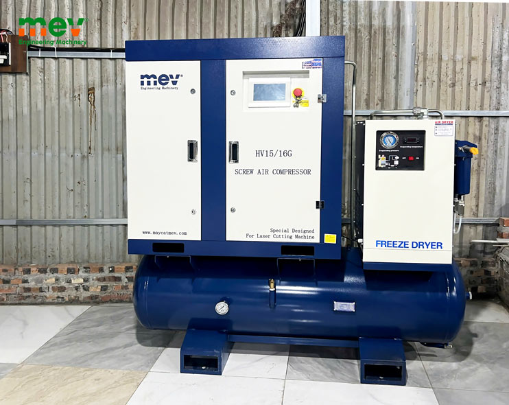 Bàn giao bộ 3 máy cắt laser, máy chấn, máy nén khí - Giải pháp cho nội thất inox