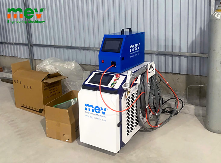 MEV bàn giao máy hàn laser 1500W tại Hát Môn