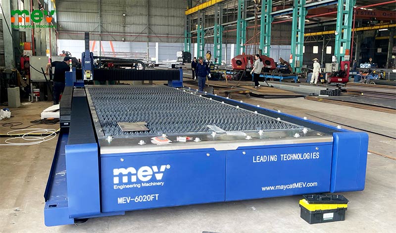 MEV lắp đặt Máy Cắt Laser 12KW Tại Thái Nguyên | Máy móc thứ 10 công ty đầu tư của MEV