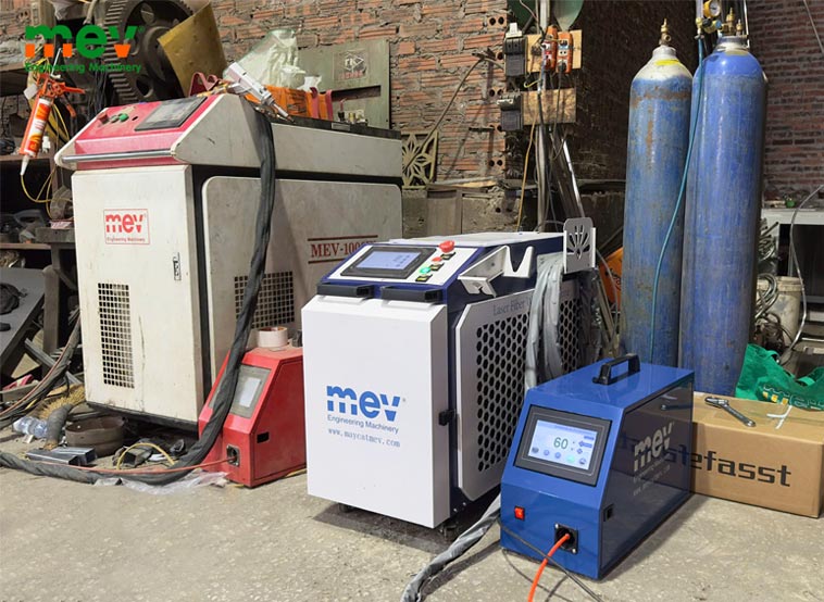 MEV bàn giao máy hàn laser tại Bắc Giang - Máy hàn laser thứ 6 cho cùng 1 khách hàng