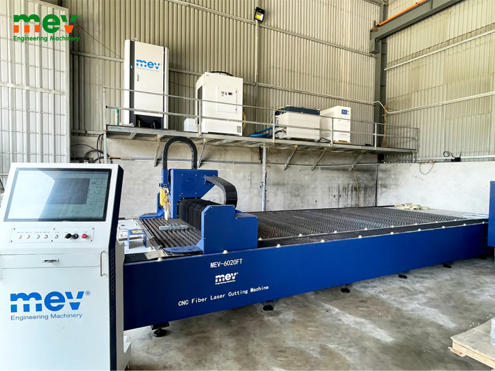 Bàn giao máy laser 12kw tại Thái Nguyên 6020FT - Máy móc thứ 9 của MEV