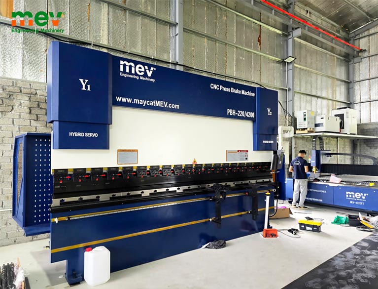MEV hoàn thành dự án cung cấp hệ thống máy móc gia công kim loại tấm tại Thanh Hóa