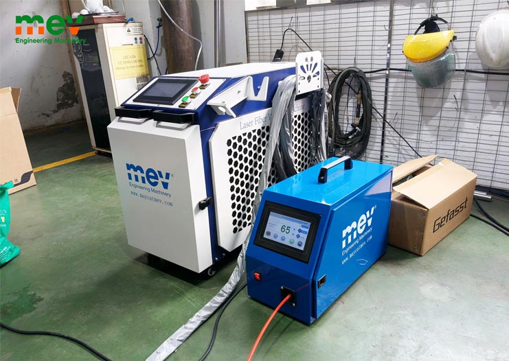 MEV bàn giao máy hàn laser 1500W tại Hà Nội
