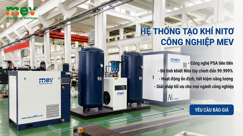 Máy nén khí và khí công nghiệp