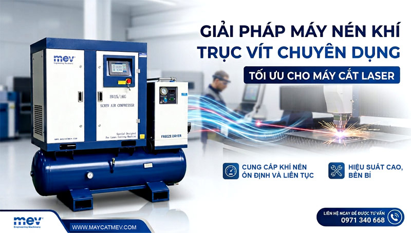 Máy nén khí và khí công nghiệp